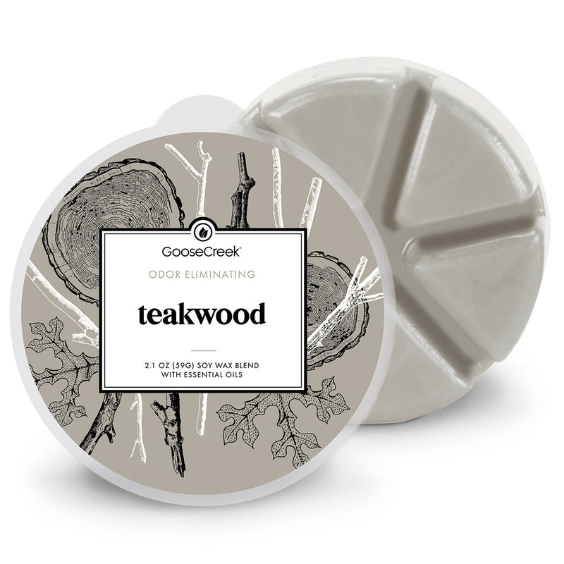 Teakwood Odor Eliminating Wax Melt (S28WZ)